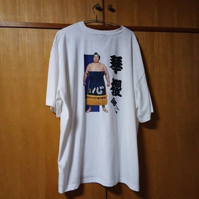 Camiseta de luchador de sumo Kotouzakura estampado blanco 5L talla exclusiva ... - Imagen 1 de 4