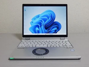 Panasonic Let's note CF-QV8 Core i5 16GB RAM 256GB SSD 2in1 12.1in Used JP - Picture 1 of 9