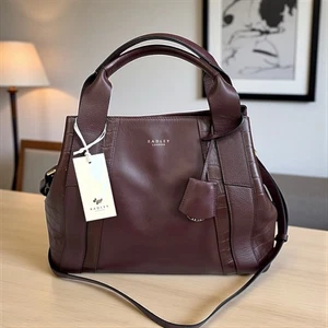 Neu mit Etikett! Radley London Baylis Road dunkel schokobraun Leder Handtasche Umhängetasche $ 298 - Bild 1 von 11