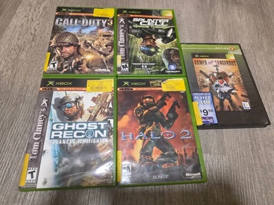 Various Black Label Original Xbox Games Lot of 5 Working In Good Shape - Image 1 of 4