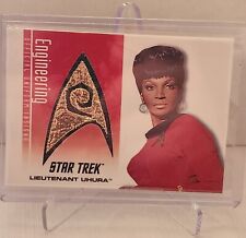 Star Trek TOS DS6 Uhura Uniform Badge Card 156/350