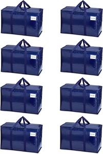 8 Pack Moving Bags, Heavy Duty, Moving Boxes Alternative, Packing Storage Suppli - Picture 1 of 6