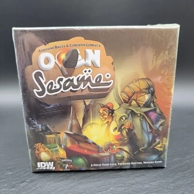 Open Sesame Card Game SEALED NEW Press-Your-Luck Treasure Hunting Memory Game - Photo 1/4