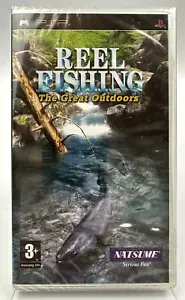 PSP Reel Fishing The Great Outdoors, (2005) Brand New Sony Factory Sealed - Picture 1 of 8