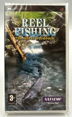 PSP Reel Fishing The Great Outdoors, (2005) Brand New Sony Factory Sealed - Image 1 of 4