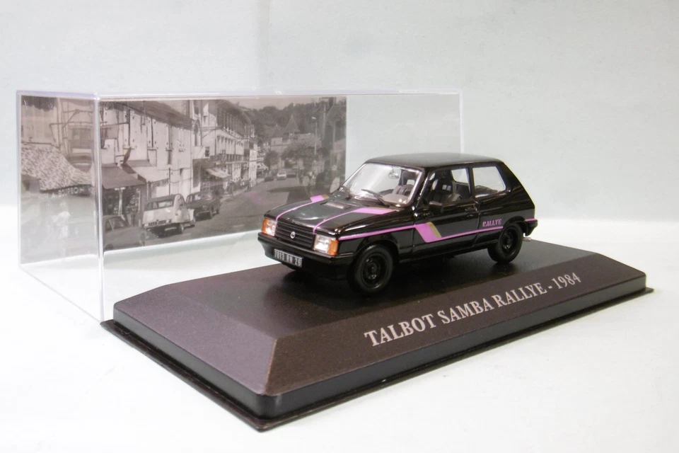 Altaya / Ixo - TALBOT SAMBA RALLYE 1984 noir BO 1/43 - Photo 1/4
