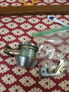 Schlage Deadbolt Brushed Steel Finish - Picture 1 of 2