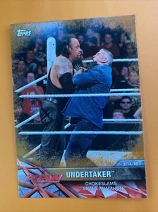 2017 Topps Road to Wrestlemania Bronze Parallel #44 UNDERTAKER - Picture 1 of 2