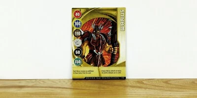 BAKUGAN Metal Gate Card WARIUS BA206-GA-SM-GBL 2008 Spin Master/SEGA 11/48b - Image 1 of 2