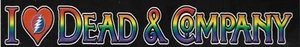 I Love Dead & Company Sticker * by Dead & Company (2016) - Imagen 1 de 1