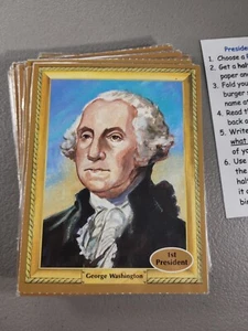 Edupress EP286 Presidential POTUS Flash Cards with Instructions, Homeschooling - Picture 1 of 3