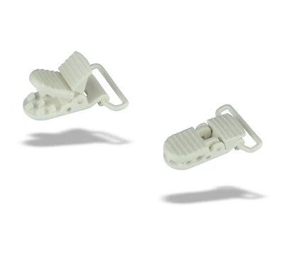 OSEN24.STORE® Hosenclip Schnullerkettenclip Clips Vorhang Clip Klammer für Gurtband Gurtbänder
