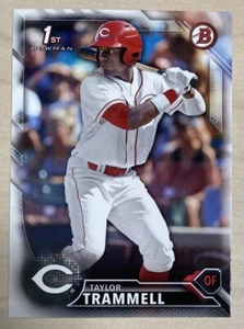 TAYLOR TRAMMELL - 2016 Bowman Draft #BD-13 - CINCINNATI REDS - Picture 1 of 2