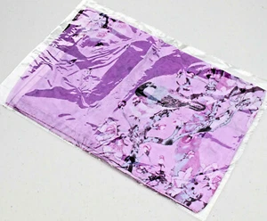 Bufanda floral y de pájaro para mujer en rosa y azul - peso ligero - 18"" x 58"" - nuevo sin etiquetas - Imagen 1 de 2