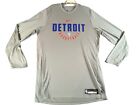 Koszulka Nike NBA Detroit Pistons Player Issue Dorosły XLT Szara graficzna logo Rzadka