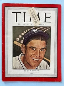 WW2 WWII TIME MAGAZINE July 2, 1945 BASEBALL MEL OTT SF GIANTS - Picture 1 of 17