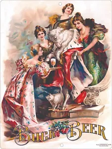 Letrero de cerveza Buck metal 9x12 EE. UU. envío gratuito - Imagen 1 de 5