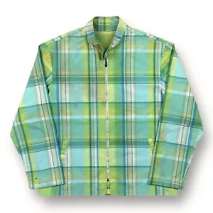 Vintage 50s Harrington Ricky Jacket Plaid Rockabilly Sanforized Size Medium USA - Picture 1 of 7
