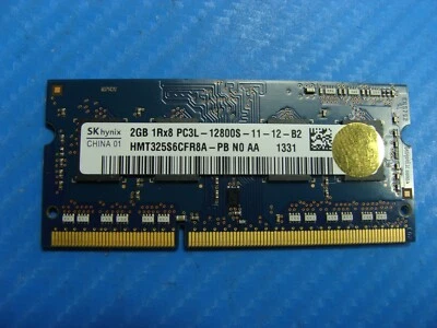 Memória RAM SO-DIMM genuína Dell Inspiron 15,6" 15-3537 2GB PC3L-12800S - Imagem 1 de 2