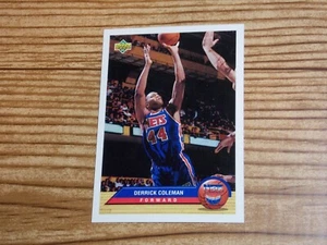 Carta Mazzo Superiore New Jersey Nets Derrick Coleman 1993 #P26 - Foto 1 di 2