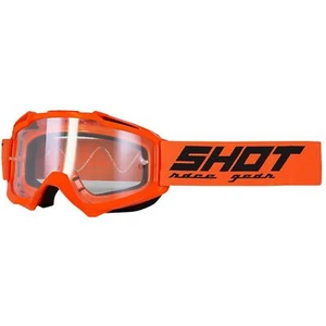 Shot MX Assault Goggles Neon Orange Motocross Off-Road Motorcycle - Picture 1 of 2