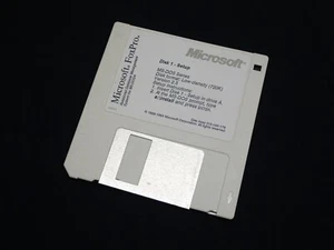 Microsoft FoxPro Setup Disk 1 Version 2.5 MS-DOS 3.5" Diskette Rel Database Mgmt - Picture 1 of 6