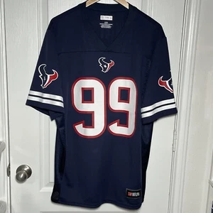 NFL Houston Texans Herren V-Ausschnitt Trikot Team Bekleidung JJ Watt Kurzarm Large - Bild 1 von 16
