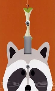 Light Switch Plate & Outlet Covers KID'S ROOM DECOR ~ PEEK A BOO RACCOON - Picture 1 of 26