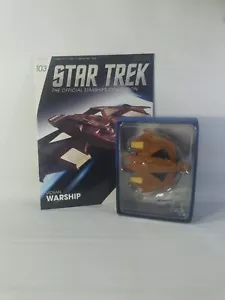 Eaglemoss Star Trek VIDIIAN WARSHIP #103 con rivista nuovo con scatola - Foto 1 di 3