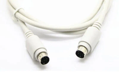 6Pin Male to Male PS2 Keyboard Mice IC Card Reader Extension Cable 3m - Image 1 of 4