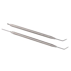 Eyelash Perm Tool, Lash Separator Tint Tool Stainless Steel Tail Comb 2Pcs - Picture 1 of 12