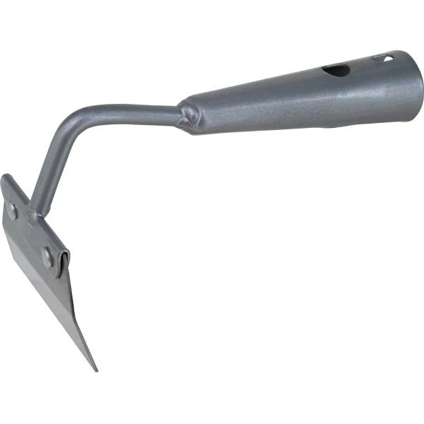 Unkrauthacke Rübenhacke 8cm aus Federstahl silber pulverbeschichtet gekrümmt - Bild 1 von 1