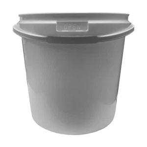 20 Litre 10pk White Plastic Mixing / Storage Bucket Including Lids - Picture 1 of 1