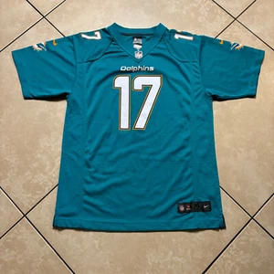 2013 NIKE Ryan Tannehill #17 Miami Dolphins NFL Football Jersey Youth XL 18/20 - Picture 1 of 13
