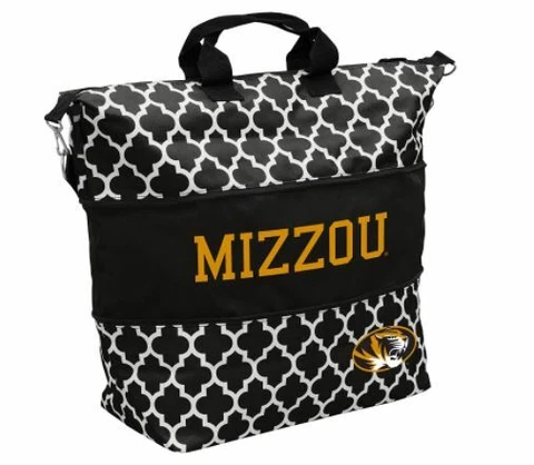 Missouri Tigers Crosshatch Expandable Tote Bag Cover