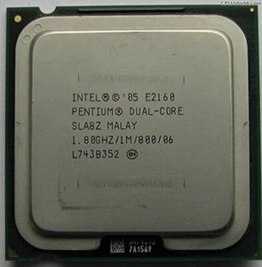 Intel Pentium E2160 Dual Core CPU (1M Cache 1.80GHz 2nd Generation) - Picture 1 of 1