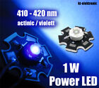 1 Stck 1W Power LED actinic violett UV 410-420nm 350mA Starplatine
