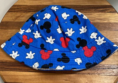 TODDLER BOYS DISNEY BUCKET HAT BLUE/BLACK/RED VERY GOOD CONDITION    23 - Image 1 of 2