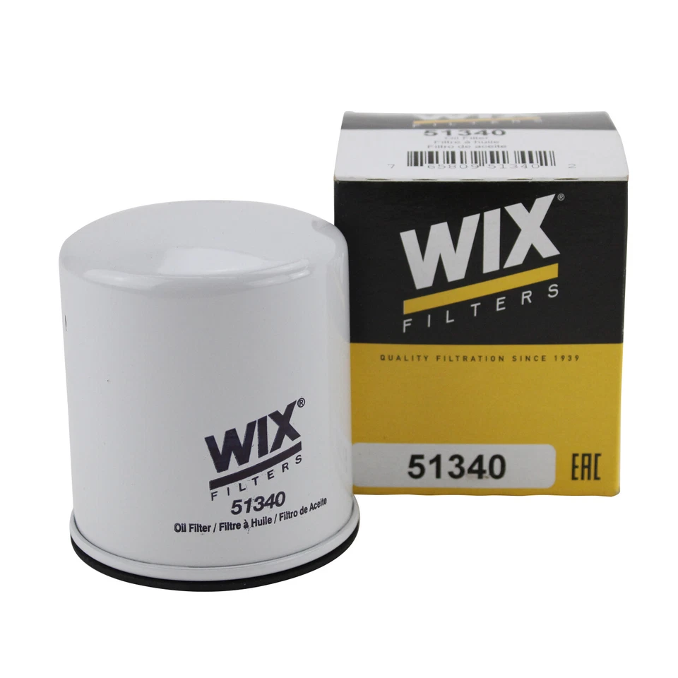 Filtro de óleo do motor WIX (Spin-On) 51340 para Chevrolet G30 Peugeot 304 404 504 505 - Imagem 1 de 4