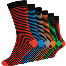 Mens Socks 6-12 Pairs Casual Multicolour Cotton Rich Designer Socks Size UK 6–11
