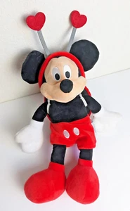 Muñeca de peluche Disney Mickey Mouse Love Bug San Valentín de 2017 - 12" de alto ¡tan linda! - Imagen 1 de 3