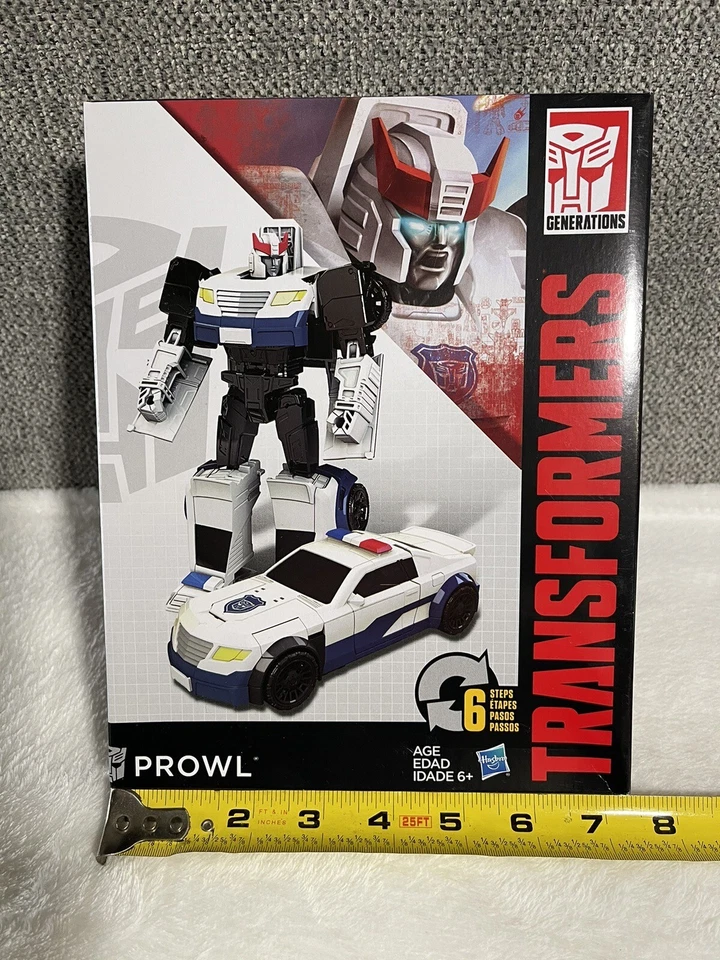 Hasbro Transformers Generations 6 Steps PROWL Action Figure (2016 Hasbro)