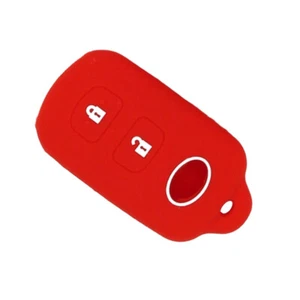 Remote Key Fob Cover Case Fit for Toyota Camry Corolla Prius RAV4 Red Silicone - Bild 1 von 4