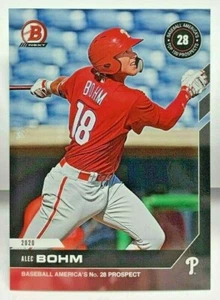 Alec Böhm 2020 Bowman Next Ba Oberteil 100 Prospects #T6 - Phillies - Sp/770 - Bild 1 von 2