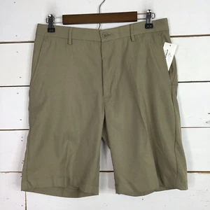 Nuevos Pantalones Cortos Greg Norman Frente Plano Elastizados RapidDry Polvoriento Sauce Tostado Para Hombre 40 - Imagen 1 de 6