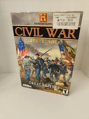 The History Channel Civil War PC Game- Windows XP, ME, 98 - Image 1 of 3