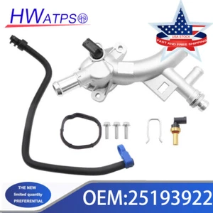 25193922 Thermostat Housing Hose & Pipe For Chevrolet Cruze Sonic Trax - Picture 1 of 10