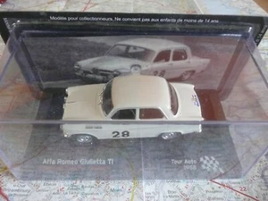 ALFA ROMEO Giulietta TI n°28 Tour Auto 1958 (Consten) IXO 1/43 Neuve en boite - Picture 1 of 1