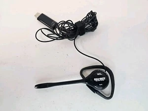Official Wii Headbanger Call of Duty Black MW3 USB Chat Headset Gaming Mic - Picture 1 of 4