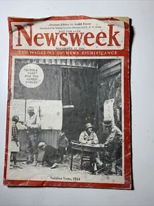 Newsweek Magazine  Battle Baby Edition Nov 13 1944 WWII - Picture 1 of 3